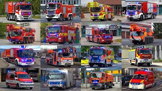 BEST OF EINSATZFAHRTEN 2020  Firescue112 [upl. by Hoem]