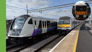 Trains at Shenfield [upl. by Enitsuj]