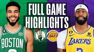 CELTICS at LAKERS  NBA FULL GAME HIGHLIGHTS  December 13 2022 [upl. by Nialb]