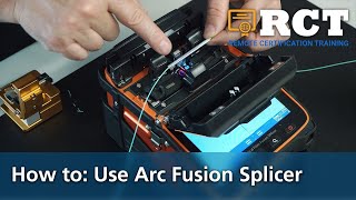 How to Use Arc Fusion Splicer [upl. by Einnil204]