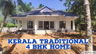 Ep13 Kerala Traditional 4 Bedroom single storey home  KV MUraleedharan  Homes and Tours [upl. by Laure]