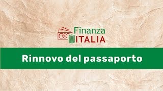 Quanto costa rinnovare il passaporto e come farlo [upl. by Melar]