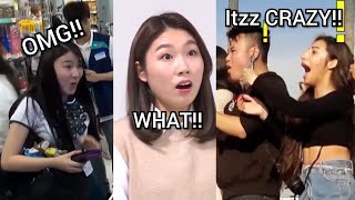 Idols Disguised to Surprise Fans  EXO BTS Seventeen 2PM ATEEZ [upl. by Yancey]