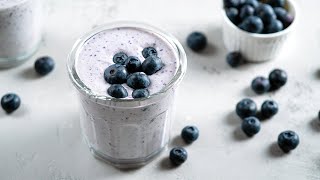 Quick amp Easy Keto Smoothie Recipe Made with Blueberries [upl. by Ellehcor]