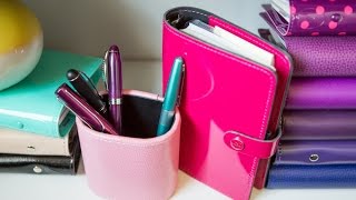 Filofax Organizer Overview [upl. by Enaasiali337]