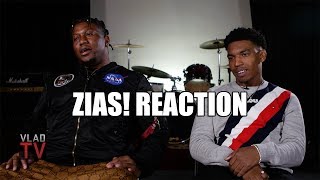 ZIAS Reaction on Initially Going Viral with Meek Mill Freestyle Reaction Video Part 1 [upl. by Sewoll717]