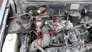 Throttle Cable Replacement of Car [upl. by Elleirua220]