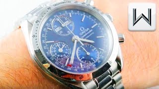 Omega Speedmaster Day Date 35218000 Luxury Watch Review [upl. by Trask]