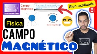 ✅​Campos MAGNÉTICOS e INDUCCIÓN magnética  𝙚𝙣 3 𝙢𝙞𝙣𝙪𝙩𝙤𝙨😎​🫵​💯​  Física Electromagnetismo [upl. by Prussian]