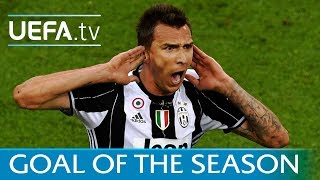 Mario Mandžukić  201617 UEFAcom Goal of the Season [upl. by Berger556]