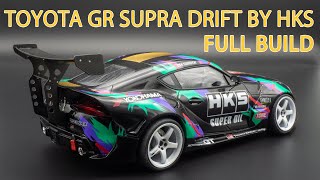 124 Toyota GR Supra Drift by HKS Full build [upl. by Hubert]