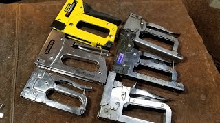 Stanley SharpShooter vs DuoFast StaplerTacker Review amp Comparison [upl. by Grey]