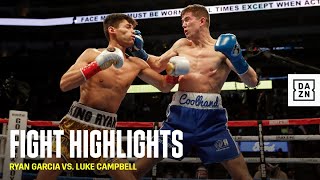 HIGHLIGHTS  Ryan Garcia vs Luke Campbell [upl. by Weight]