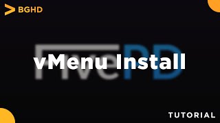 vMenu  FiveM Install Tutorial [upl. by Melak283]