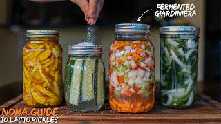 Noma Guide to Lacto Fermented Pickles [upl. by Annaik]