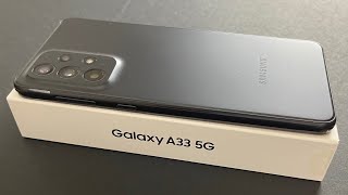 Unboxing SAMSUNG Galaxy A33 5G  Black [upl. by Assiluj]