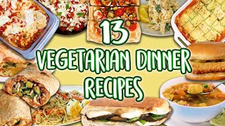 13 Vegetarian Dinner Recipes  Veggie Main Course Super Compilation Well Done [upl. by Sprague]