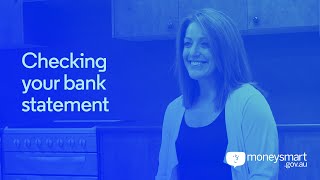 ASICs MoneySmart top tips on checking your bank statement [upl. by Enylhsa]