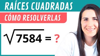 Cómo RESOLVER RAÍCES CUADRADAS ✅ [upl. by Hayarahs852]