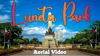 LUNETA PARK AERIAL VIEW  HENRY DANG [upl. by Groscr]