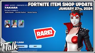 NEW EMOTE amp RARE SET RETURN Fortnite Item Shop January 27th 2024 Fortnite Chapter 5 [upl. by Shalne]