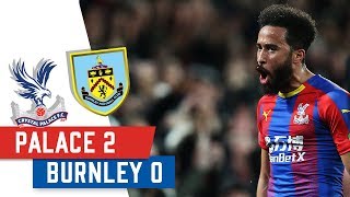 Palace 20 Burnley  Andros Townsend Screamer Seals the Points [upl. by Sokairyk977]