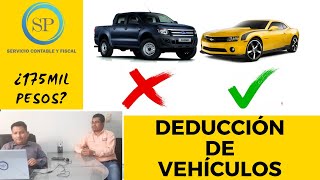 01 DEDUCCION DE VEHICULOS [upl. by Jeanine991]