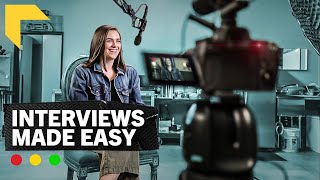 How to Shoot Cinematic Interviews  10 Easy Steps [upl. by Aneram]