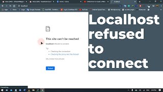 Localhost refused to Connect  This Site Cant be reached  Wamp Server [upl. by Mcmullan]