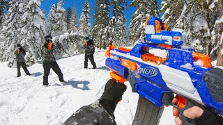 Nerf War Winter Battle [upl. by Piotr]