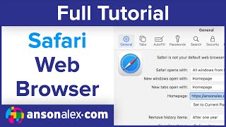 Safari Tutorial for Mac [upl. by Salomi]