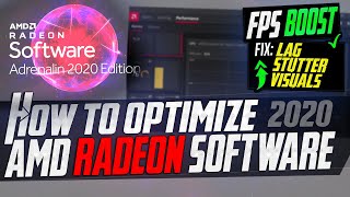 🔧 How to Optimize AMD Radeon Settings For GAMING amp Performance The Ultimate GUIDE 2020 Adrenaline [upl. by Lais]