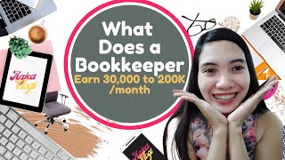 WHAT DOES A BOOKKEEPER DO  Tips and tricks from Kajea [upl. by Hutchison932]