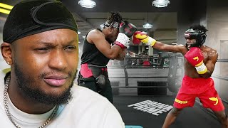 Viddal Riley Reacts KSI vs Speed Spar [upl. by Glennon]