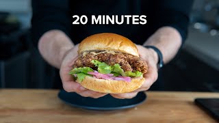 The 20 Minute Fried Chicken Sandwich [upl. by Waller341]