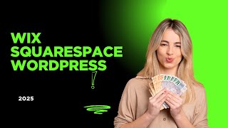 Wix vs Squarespace vs WordPress 2025 [upl. by Hgielrac]