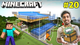 FINALLY I BUILD UNLIMITED IRON FARM  MINECRAFT GAMEPLAY 20 [upl. by Cammie]