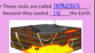 Igneous Rocks formation and features [upl. by Alphonsine]