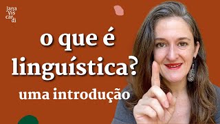 O QUE É A LINGUÍSTICA  O QUE É  JANA VISCARDI [upl. by Medor549]