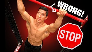 NEVER DO PULLUPS LIKE THIS  10 Most Common Mistakes [upl. by Isaak382]