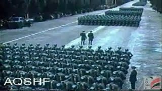 Albanian Military Parade 1974 [upl. by Eerehs]