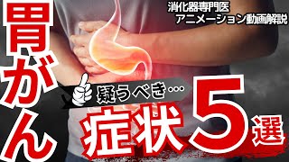 胃がんの超基本〜絶対に押さえておくべき５つの症状と３つのリスク因子〜【消化器専門医解説】 [upl. by Ainar15]