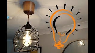 Install a Light Fitting  IKEA Hemma [upl. by Mctyre70]