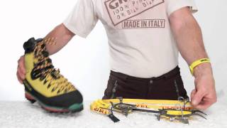 Grivels CrampOMatic crampons binding system [upl. by Hinze382]