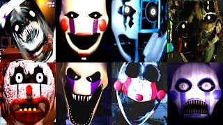 30 MARIONETTE JUMPSCARES  Iulitm  FNAF Fan Games [upl. by Teria]