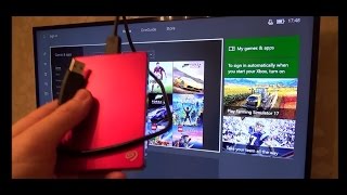 How to Increase Xbox One Storage using External Hard Drive [upl. by Nailliw608]