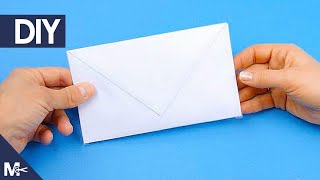 ► Como hacer un SOBRE CARTA fácil y rápido 💌 [upl. by Llebpmac]