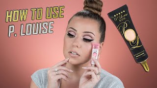 P LOUISE EYESHADOW BASE  HOW TO USE IT [upl. by Kemp]