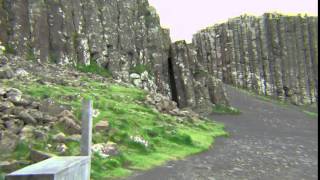 Amazing footage captured by visitor at Giants Causeway [upl. by Zola293]