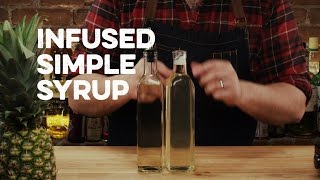 Infused Simple Syrup  How to Drink [upl. by Enerahs]